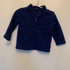 Fleece 1/4 zip, 6-12 months
